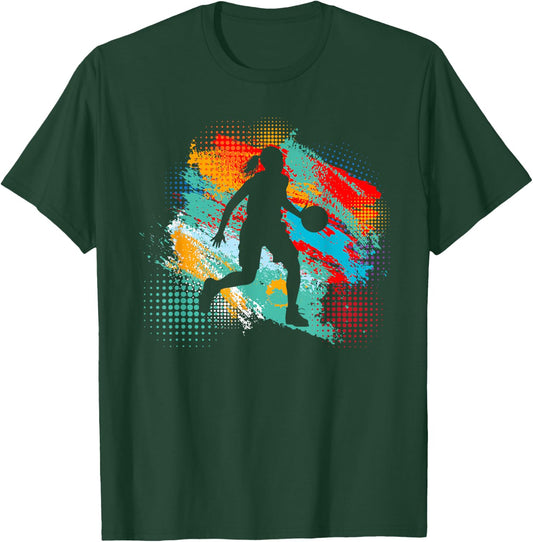 Basketball Sports Fan Women Girls Player T-Shirt - T-Shirt | Forest