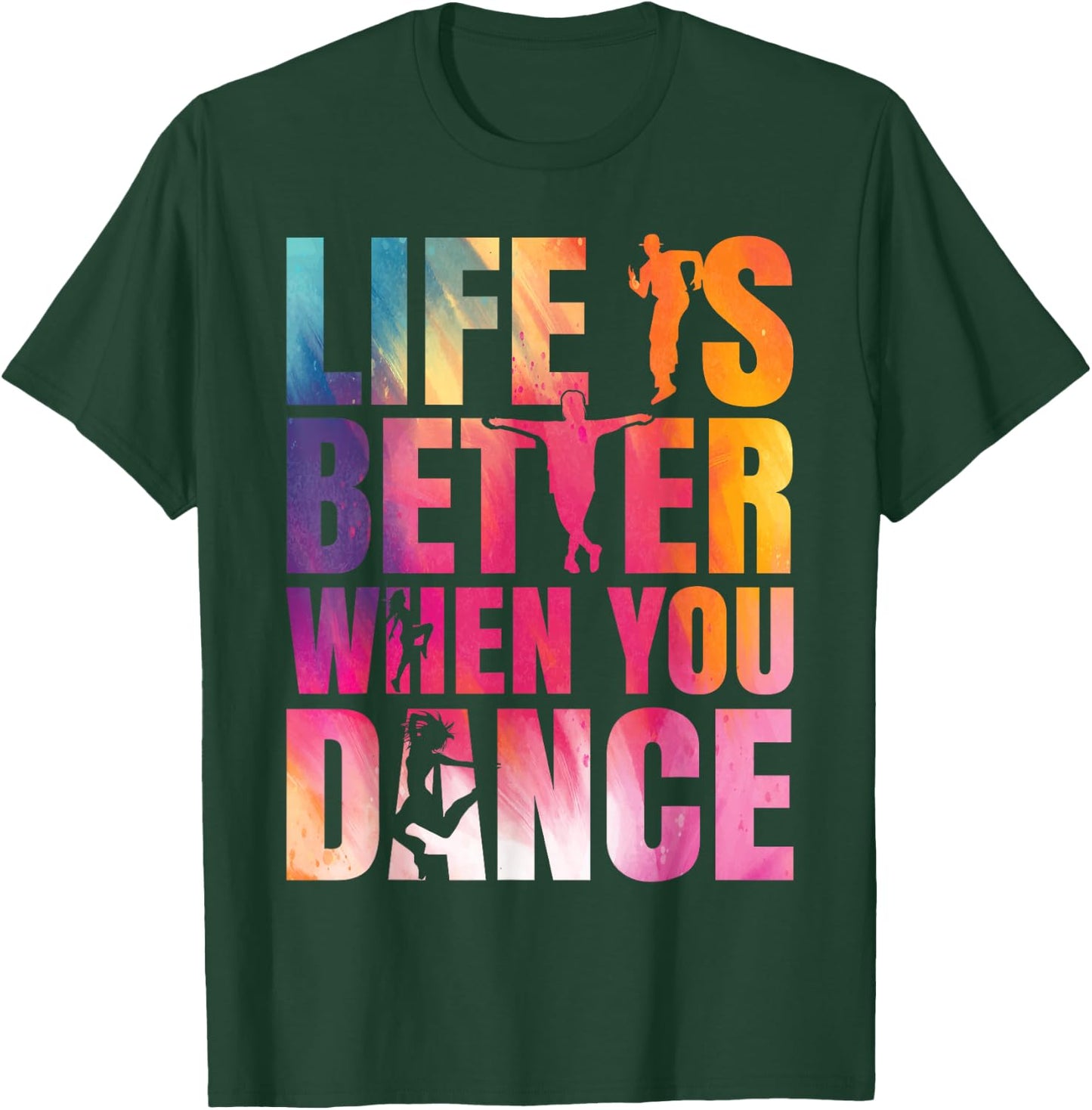 Dance Street Dance Breakdance T-Shirt - T-Shirt | Forest