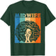 Midwife Afro African American Women Black History Month T-Shirt - T-Shirt | Forest