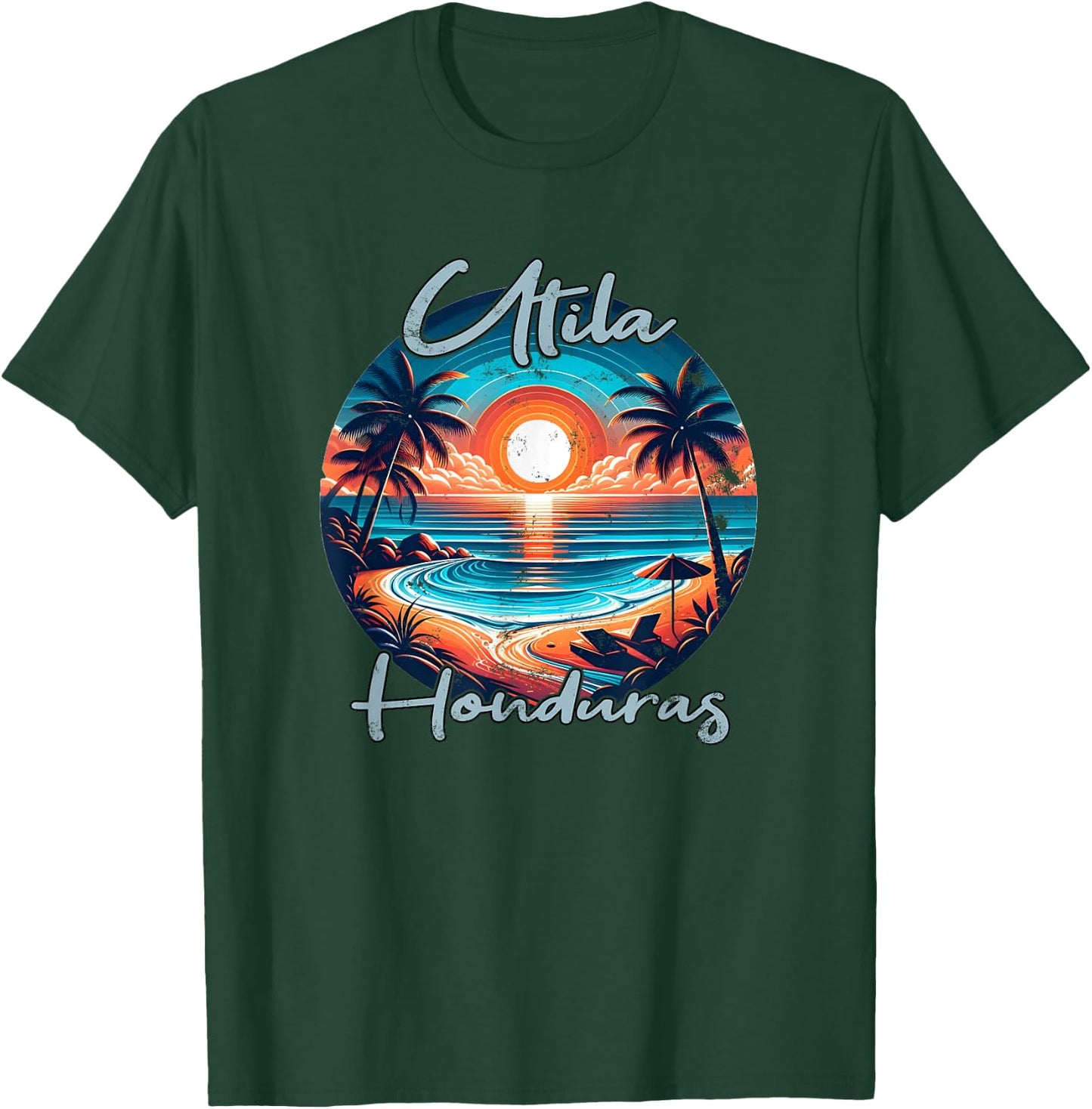 Utila Honduras T-Shirt - T-Shirt | Forest
