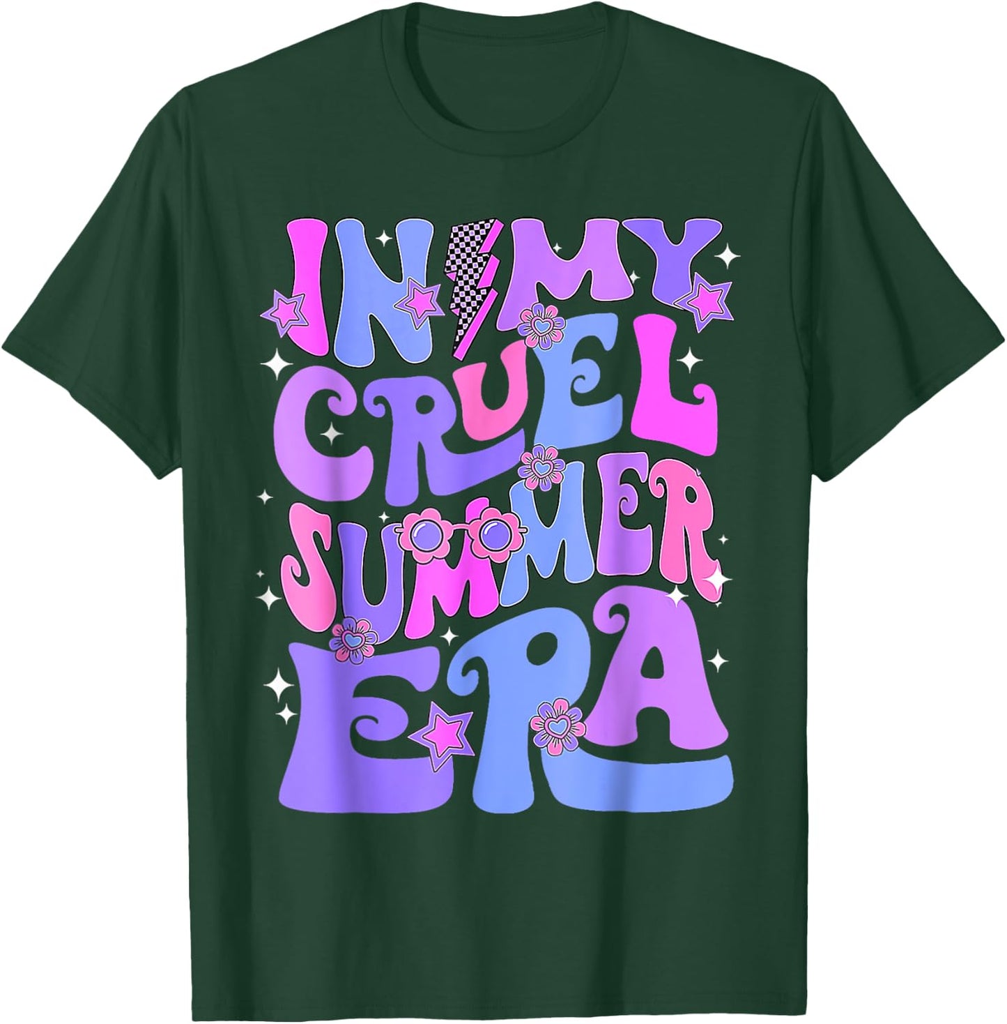 Funny Summer In My Cruel Summer Era Beach Vacation T-Shirt - T-Shirt | Forest
