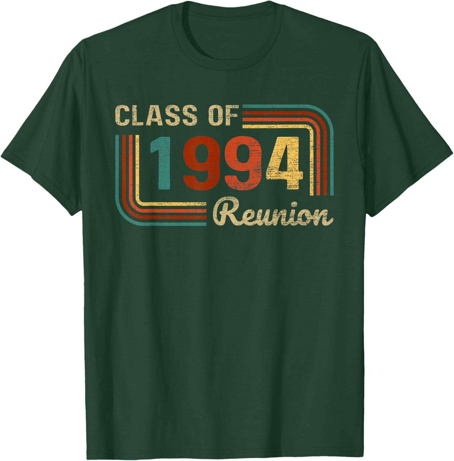 Vintage Class of 1994 30th Reunion Graduation Classmate T-Shirt - T-Shirt | Forest