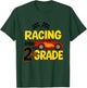 Kids Racing Into 2nd Grade Funny First Day Of School Car T-Shirt - T-Shirt | Forest