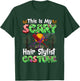 My Scary Hair Stylist Costume Horror Zombie Halloween Job T-Shirt - T-Shirt | Forest