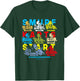 The Smurfs Smurf Karts Start Driving School Logo Vintage T-Shirt - T-Shirt | Forest
