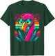 Cool Flamingo with Sunglasses T-Shirt - T-Shirt | Forest