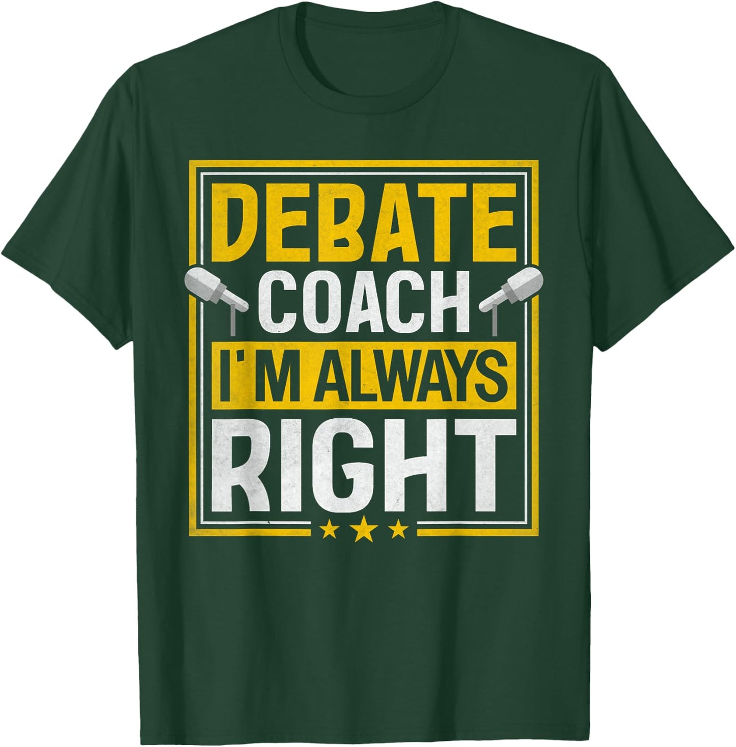 Debate Team Supplies Debating Club Debater Speech and Debate T-Shirt - T-Shirt | Forest