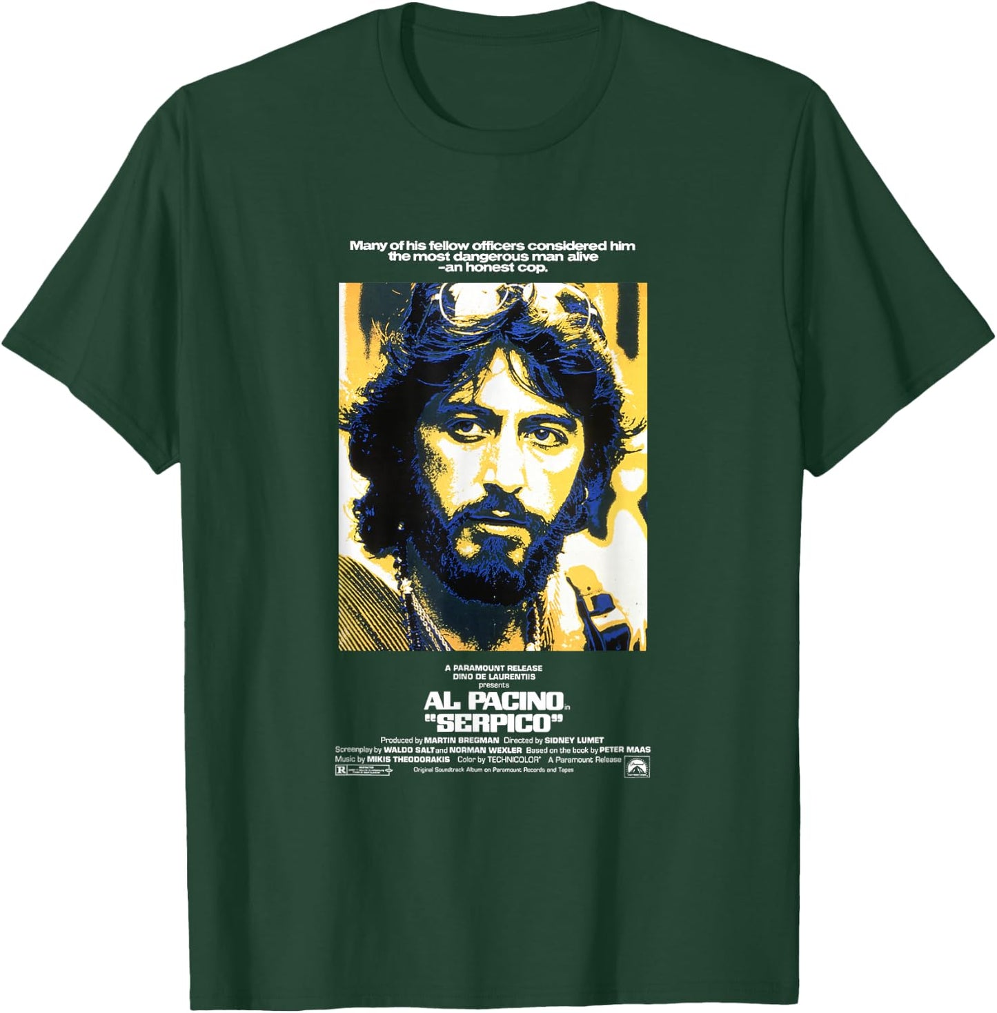 Serpico The Most Dangerous Man Alive T-Shirt - T-Shirt | Forest