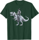 Dinosaur Funny Cowboy Cowgirl Western Country Graphic art T-Shirt - T-Shirt | Forest