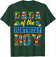 Dada Of The Birthday Boy Building Block Bday Party T-Shirt - T-Shirt | Forest