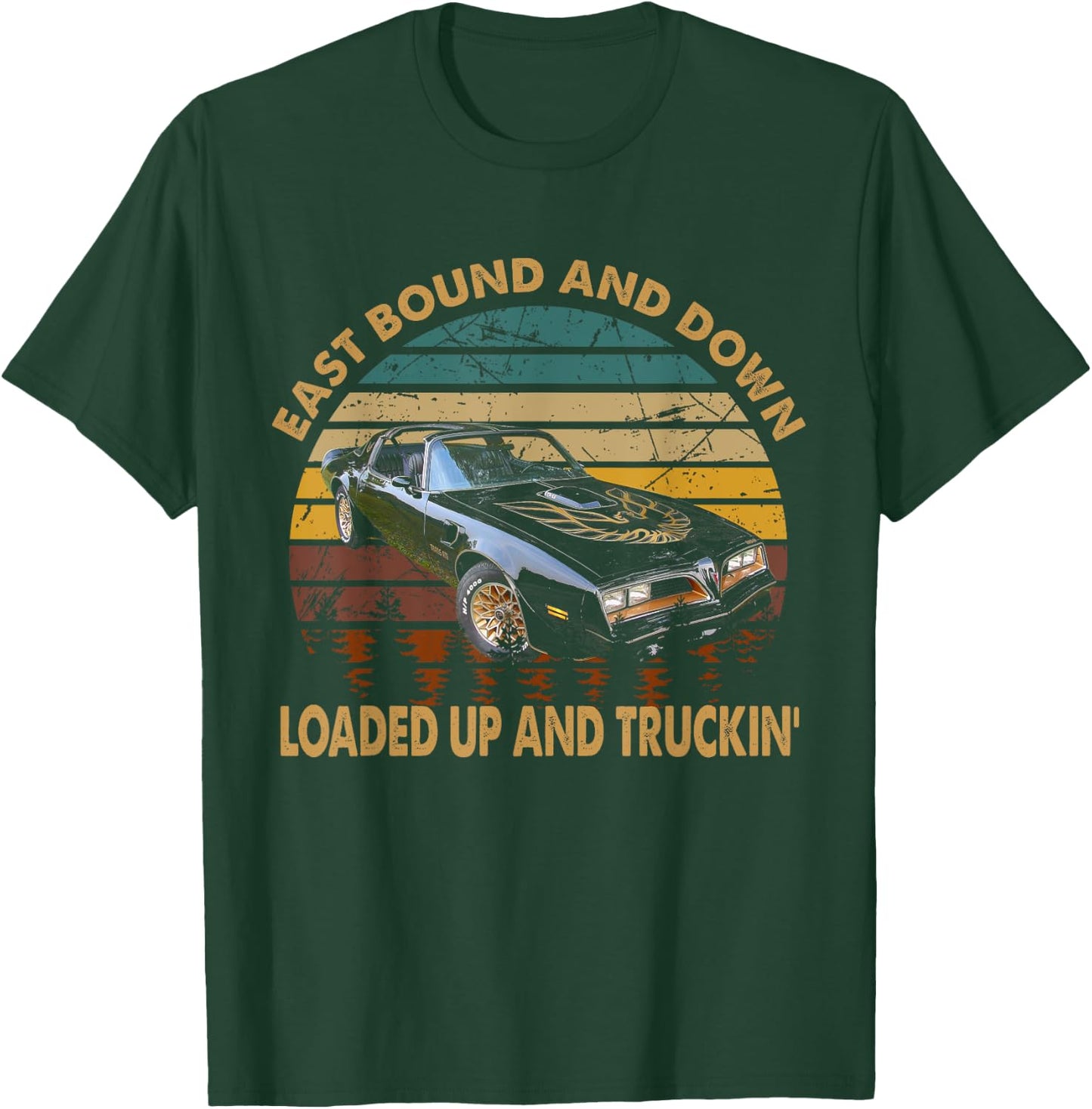 East Bound & Down, Loaded Up & Truckin' Vintage Bandit 1977 T-Shirt - T-Shirt | Forest