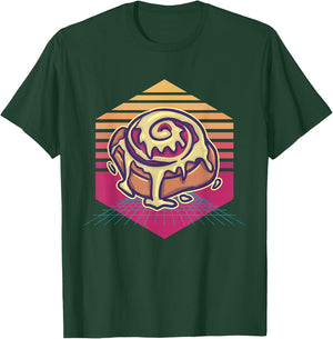 Cinnamon Roll Vintage Candy Lover T-Shirt - T-Shirt | Forest
