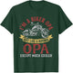 Motorcycle I'm A Biker Opa Gifts For Father's Day Men T-Shirt - T-Shirt | Forest
