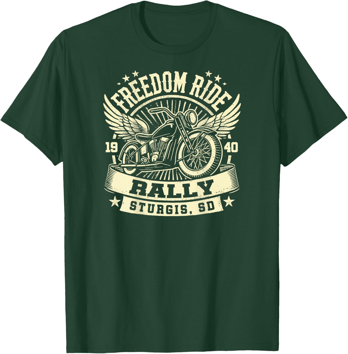 2024 Sturgis Motorcycle Rally 84th Anniversary T-Shirt - T-Shirt | Forest