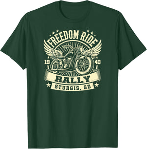 2024 Sturgis Motorcycle Rally 84th Anniversary T-Shirt - T-Shirt | Forest