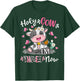 Kids Holy Cow I'm Three 3 Years Old 3rd Birthday Boy Girl T-Shirt - T-Shirt | Forest