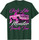 Girls Like Monster Trucks Too T-Shirt - T-Shirt | Forest