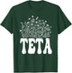 Floral TETA Wildflower Graphic T-Shirt - T-Shirt | Forest