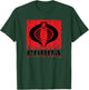 G.I. Joe A Real American Hero Cobra Command Distressed Logo T-Shirt - T-Shirt | Forest