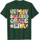 In My Second Grade Era Girl Back To School 2nd Grade Teacher T-Shirt - T-Shirt | Forest