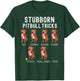 Stubborn Pitbull Tricks Dog Gift T-Shirt - T-Shirt | Forest