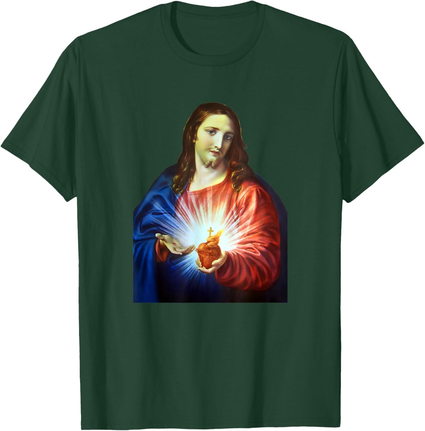 Most Sacred Heart of Jesus T-Shirt - T-Shirt | Forest