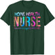 Home Health nurse love inspire heal watercolor T-Shirt - T-Shirt | Forest