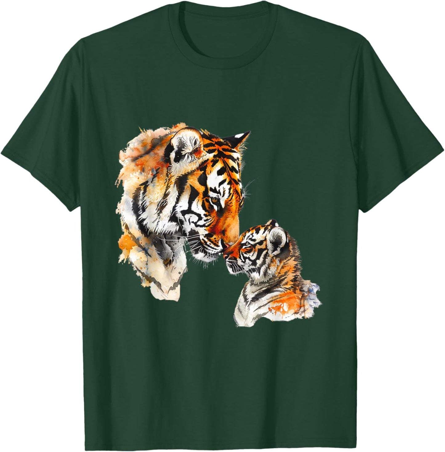 Mama Tiger New Mom Mommy For Mothers Day T-Shirt - T-Shirt | Forest