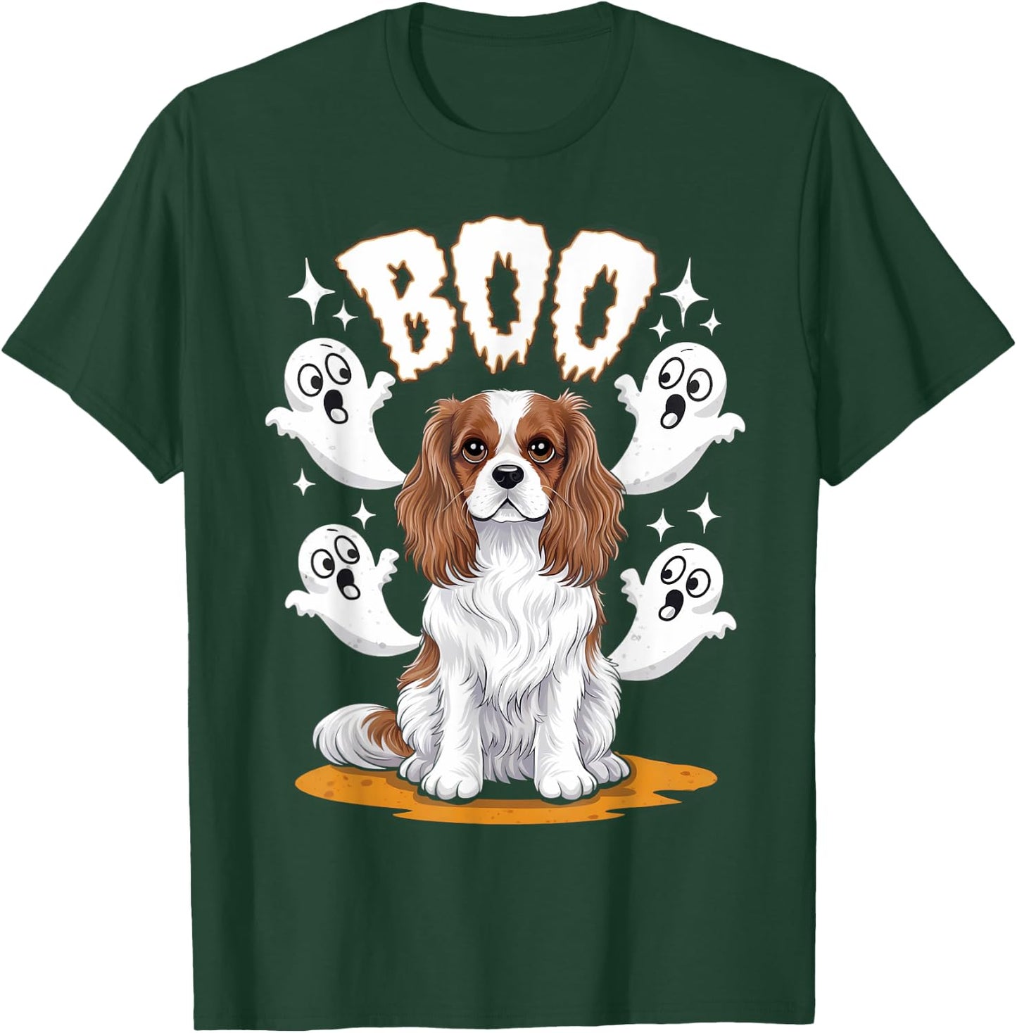 Cavalier King Charles Spaniel Halloween Costume T-Shirt - T-Shirt | Forest