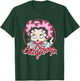 Betty Boop Cute Cowgirl Boop Retro Vintage Chest Portrait T-Shirt - T-Shirt | Forest