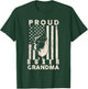 Proud Boxer Dog Grandma American Flag Patriotic Dog Lover Women Kids Men T-Shirt - T-Shirt | Forest