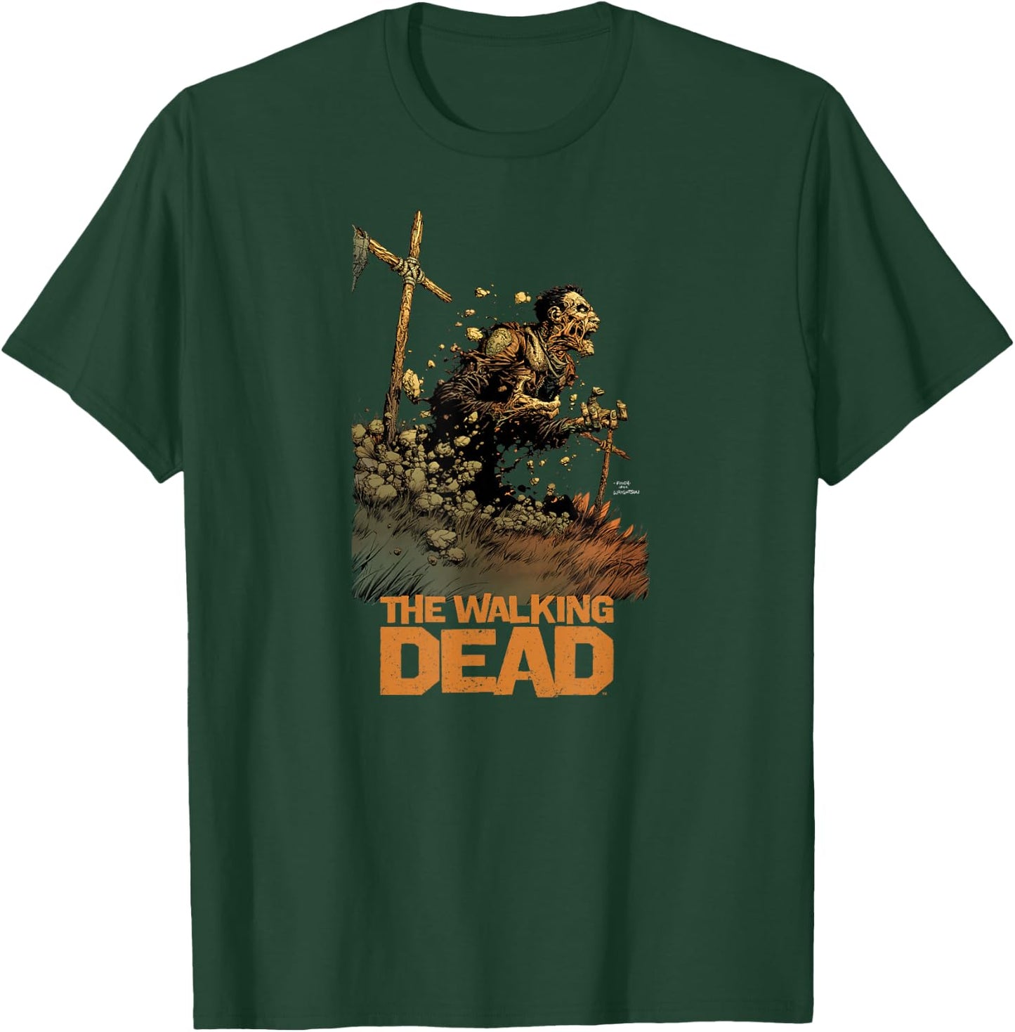 The Walking Dead's Grave Walker T-Shirt - T-Shirt | Forest