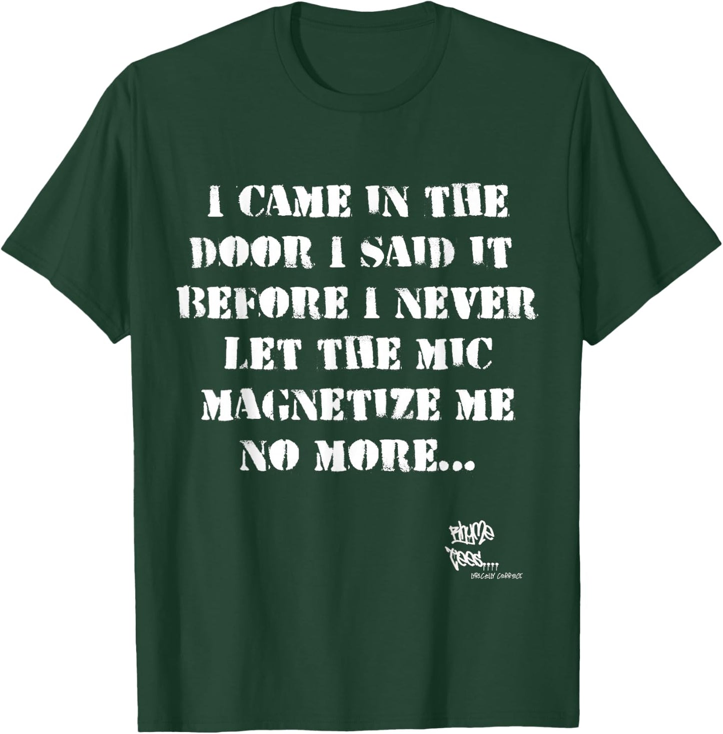 Old School Rap Hip HOP Merch Eric Quote President 80's T-Shirt - T-Shirt | Forest