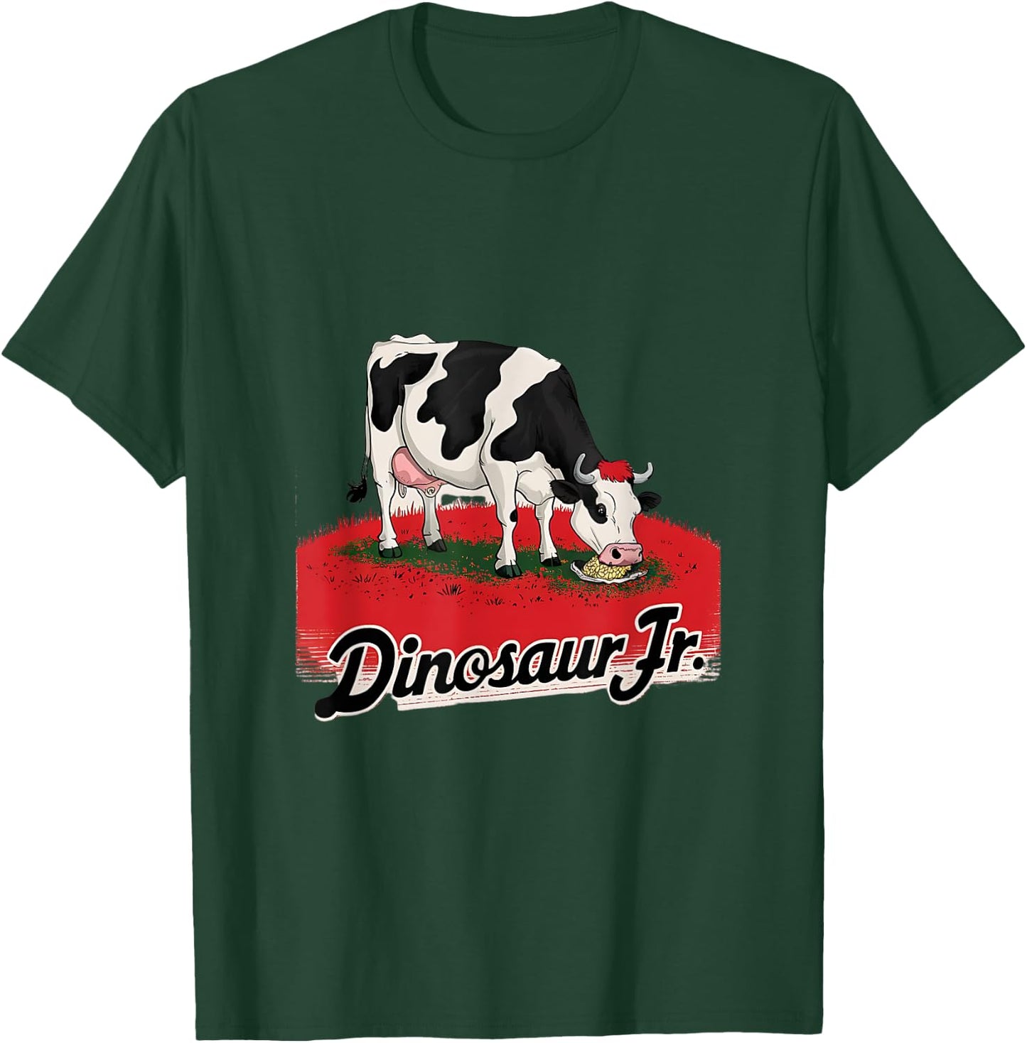 Dinosaur Jr. Funny Cow T-Shirt - T-Shirt | Forest