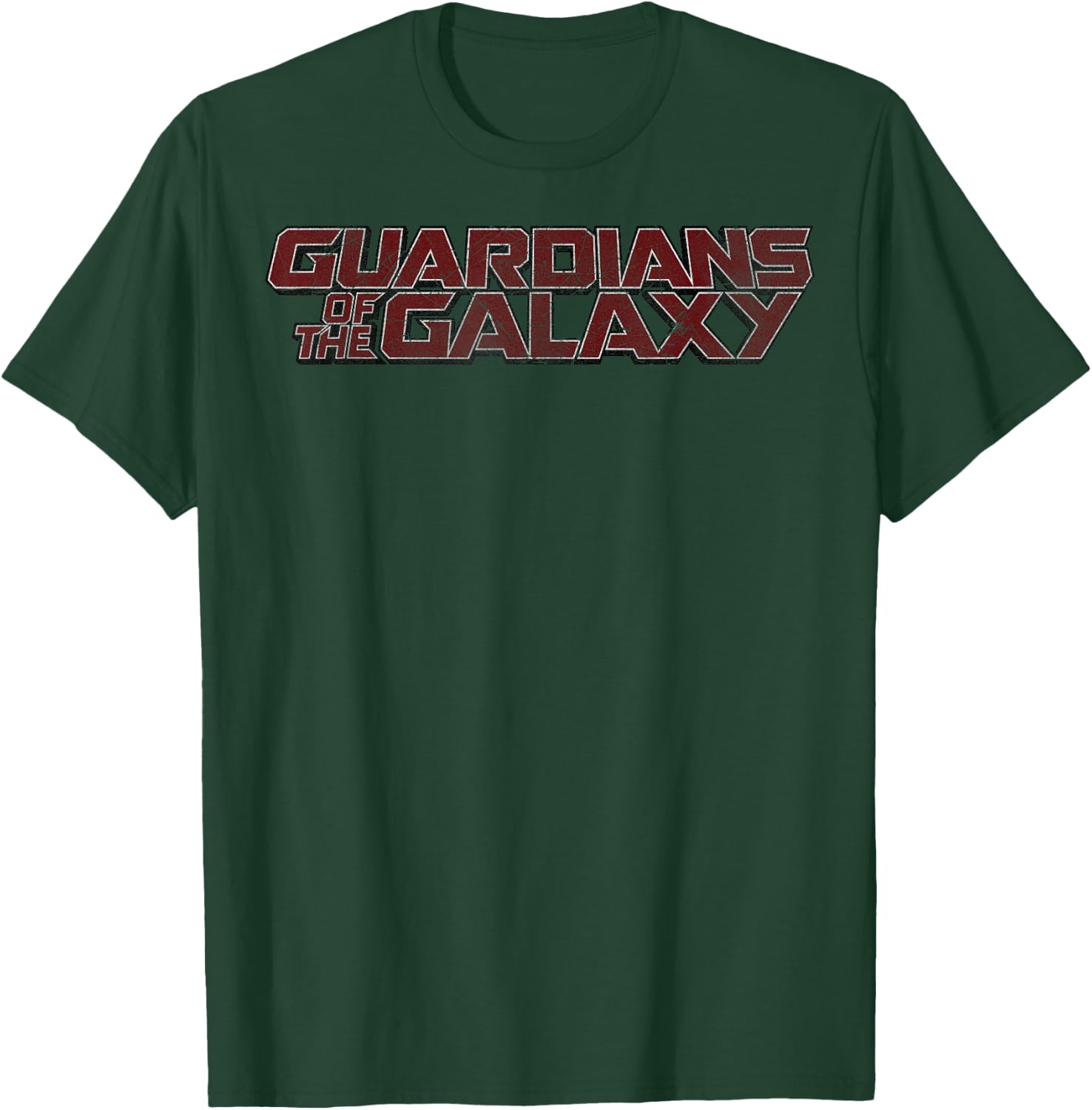 Marvel Guardians of The Galaxy Classic Bold Red Logo Small T-Shirt - T-Shirt | Forest