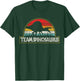 Retro Team Spinosaurus Sunset Vintage Dinosaur Lover Classic T-Shirt - T-Shirt | Forest