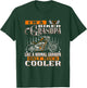 Gentlemen Funny - I'm a Biker Grandpa saying motorcycle T-Shirt - T-Shirt | Forest