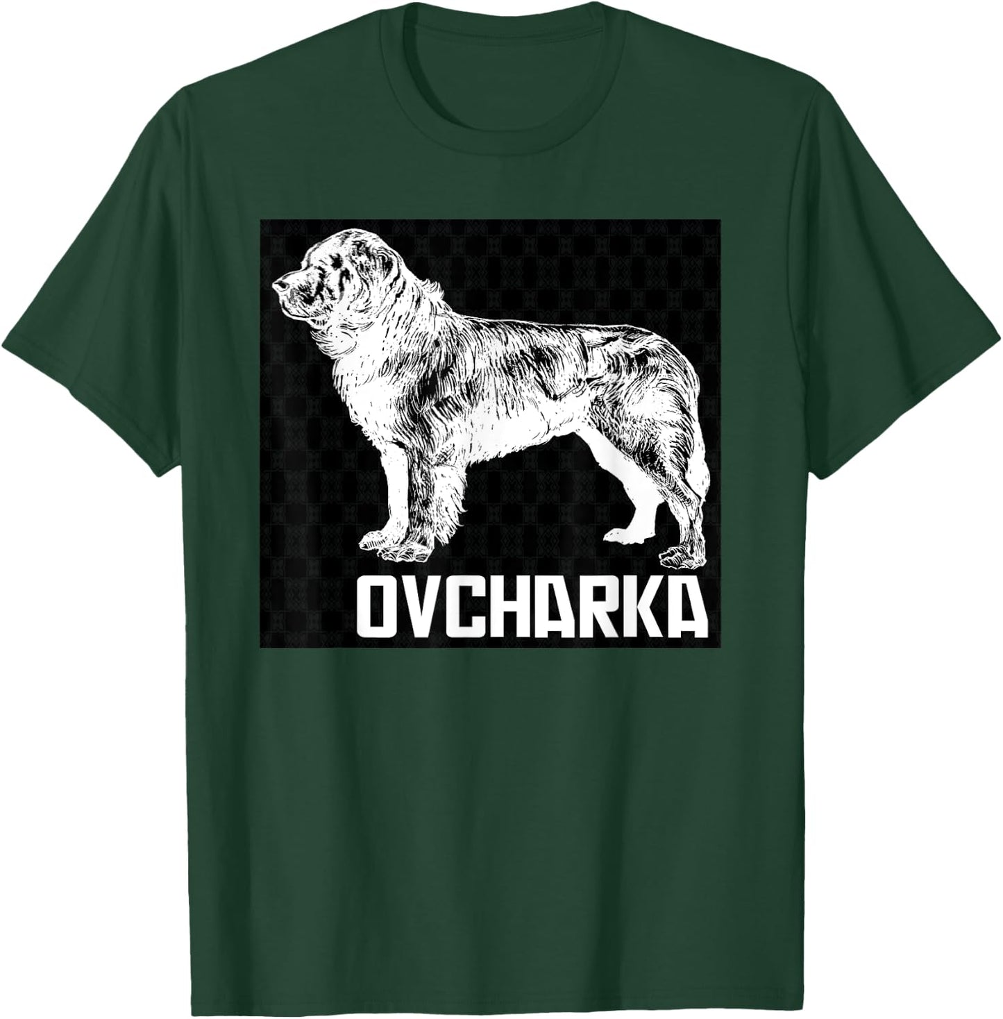 Ovcharka - Caucasian Shepherd Dog Caucasus Canine Animal Pet Men Women Kids T-Shirt - T-Shirt | Forest