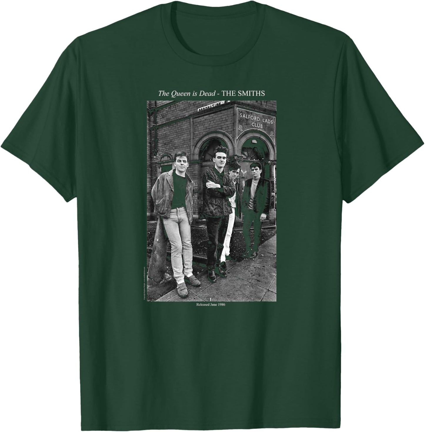 The Smiths Queen is Dead Salford Lads Club by Stephen Wright T-Shirt - T-Shirt | Forest