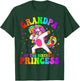 Grandpa of the Birthday Princess Girl Dabbing Unicorn Funny T-Shirt - T-Shirt | Forest