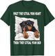 Rottweiler Sleeping Pajamas Nightgown T-Shirt - T-Shirt | Forest