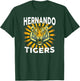 Hernando Tigers Vintage Graphic Design Cool Retro Tiger T-Shirt - T-Shirt | Forest