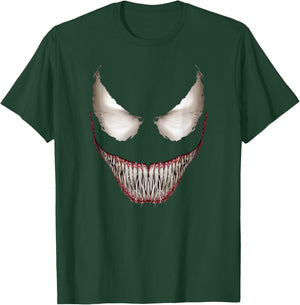 Marvel Halloween Venom Big Face Grin Costume T-Shirt - T-Shirt | Forest