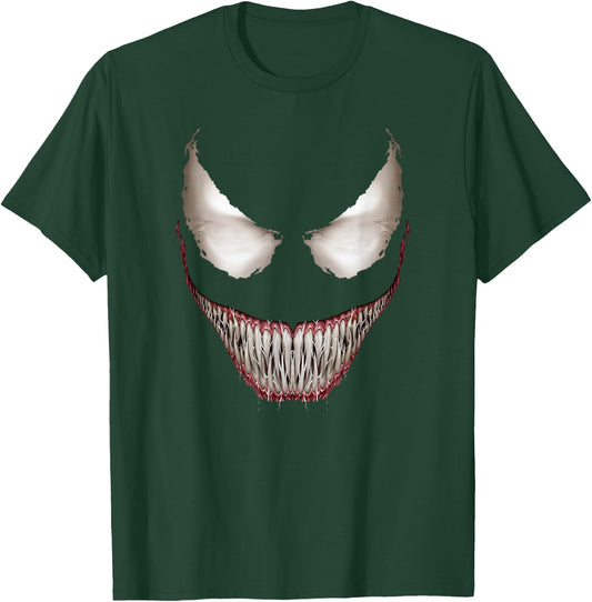 Marvel Halloween Venom Big Face Grin Costume T-Shirt - T-Shirt | Forest