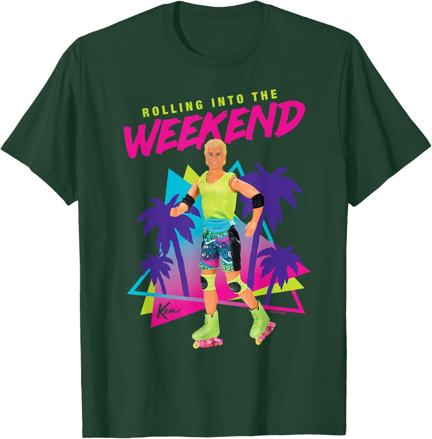 Barbie - Ken Rolls into Inline Skating Weekend T-Shirt - T-Shirt | Forest