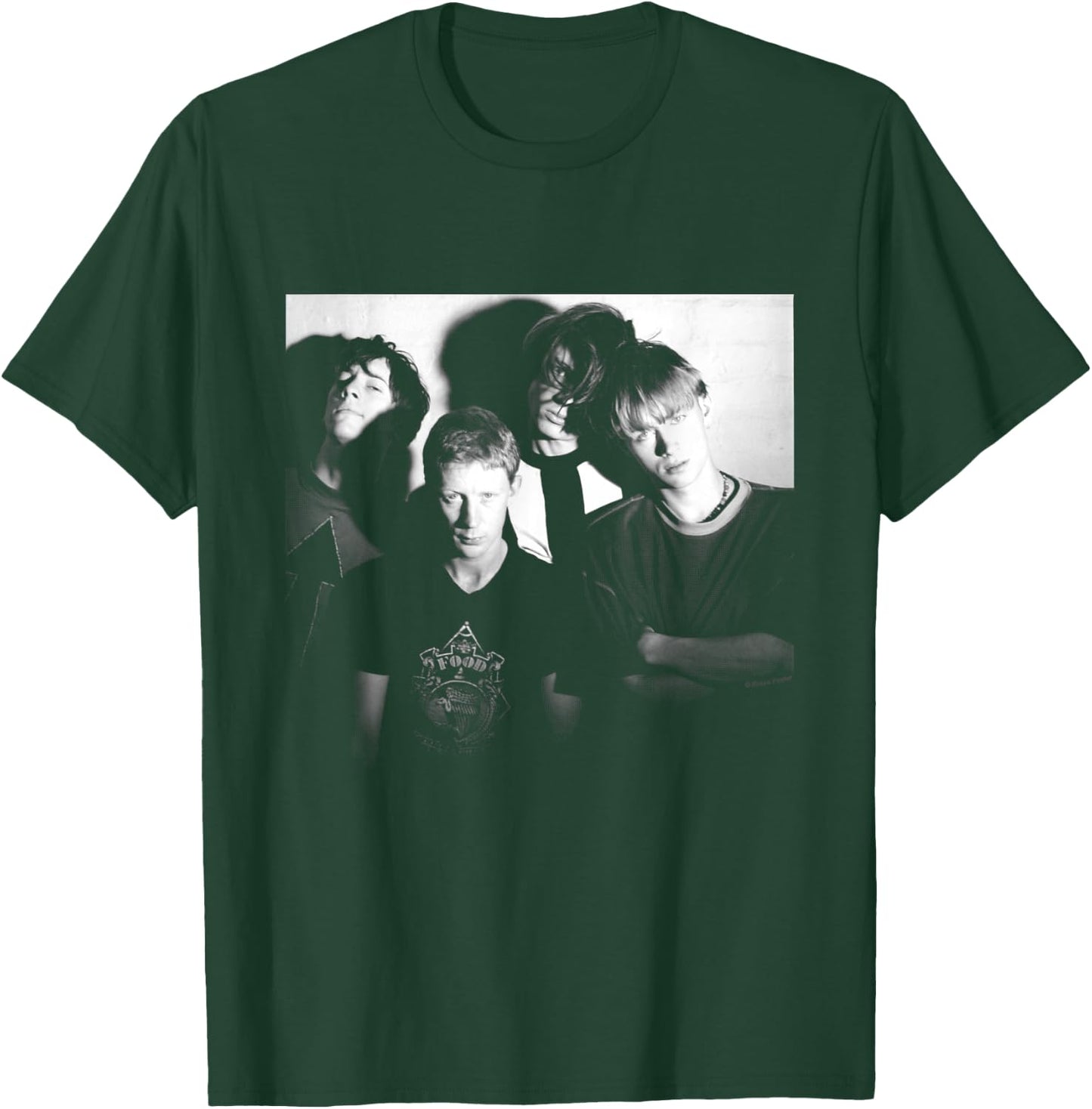 Blur Band Portrait By Simon Fowler T-Shirt - T-Shirt | Forest