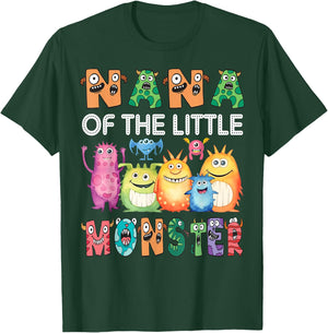 Nana Of The Little Monster Kids 1St Birthday Party T-Shirt - T-Shirt | Forest