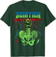Sciatica Rock Music Band Concert Punk Skull Rocker T-Shirt - T-Shirt | Forest