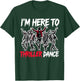 I'm Just Here To Thriller Dance Funny Halloween Zombie Party T-Shirt - T-Shirt | Forest