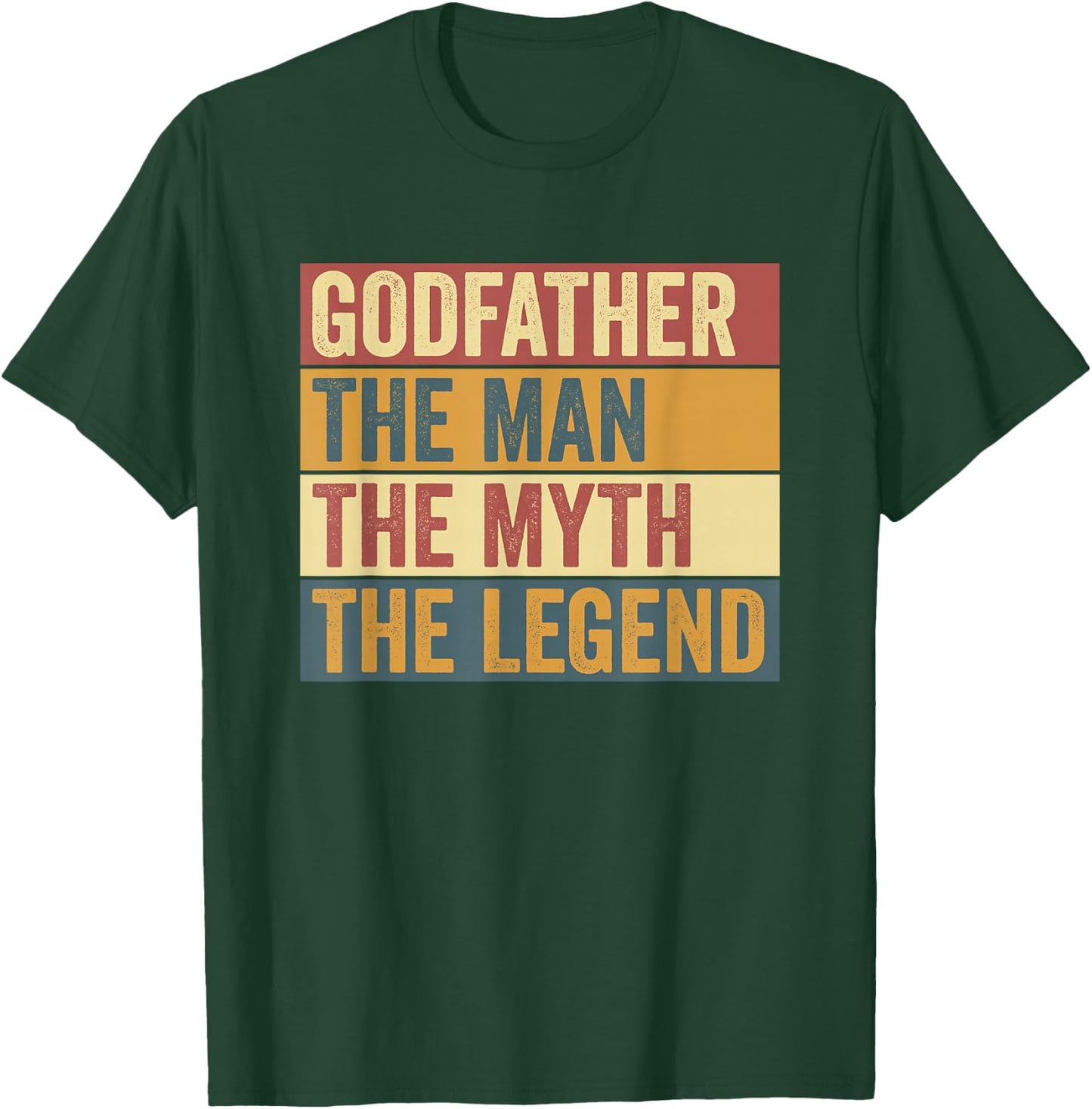 Funny Godfather Legend Saying T-Shirt - T-Shirt | Forest